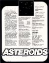Asteroids (rev 4) Box Art Back